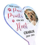 Custom Pet Photo Memorial Garden Decor - Personalized Acrylic Stake