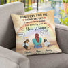 Don't Cry For Me - I Can Run Like A Puppy - I Can Even Fly With My New Wings - Personalized Pillow (Insert Included)