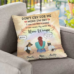 Custom Pet Memorial Gifts for Mom - Personalized Pillow