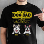 Custom Name Best Dog Dad Gifts for Men - Personalized Apparel