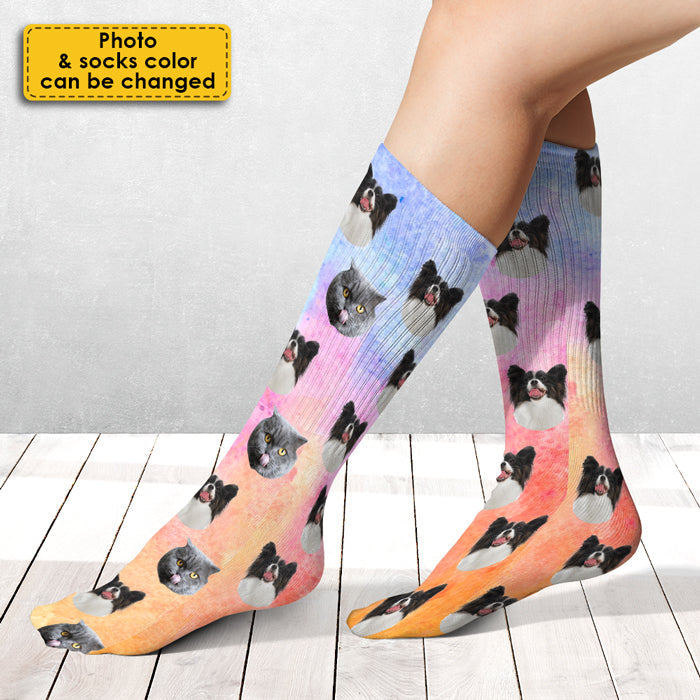 Galaxy Dog and Cat Gifts for Pet Lovers - Socks