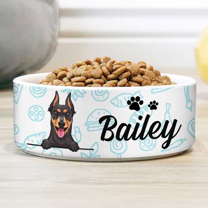 Custom Name Dog Lover Gifts - Personalized Pet Bowl