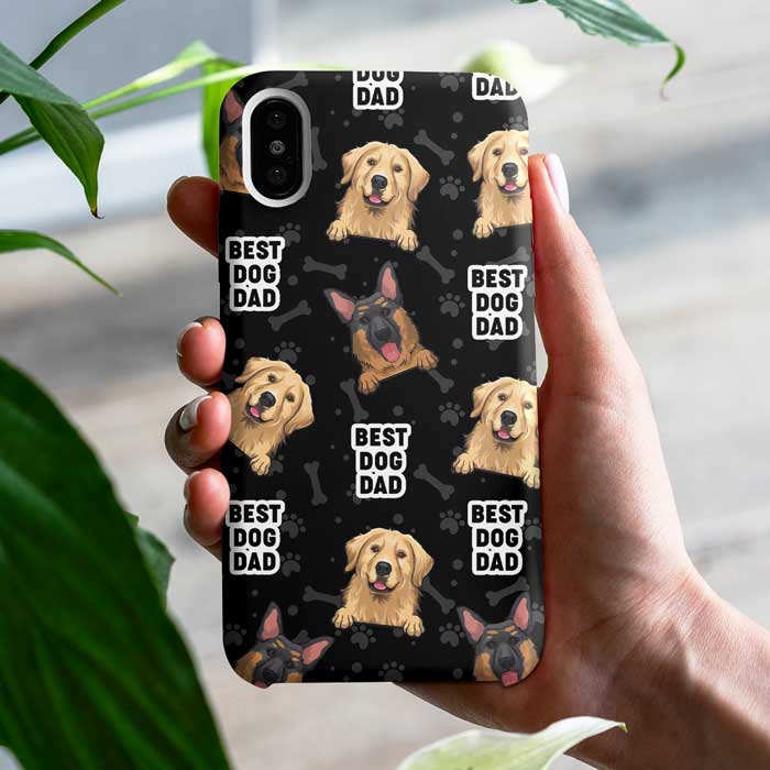 Best Dog Mom Illustrated Dog Gifts - Phone Case