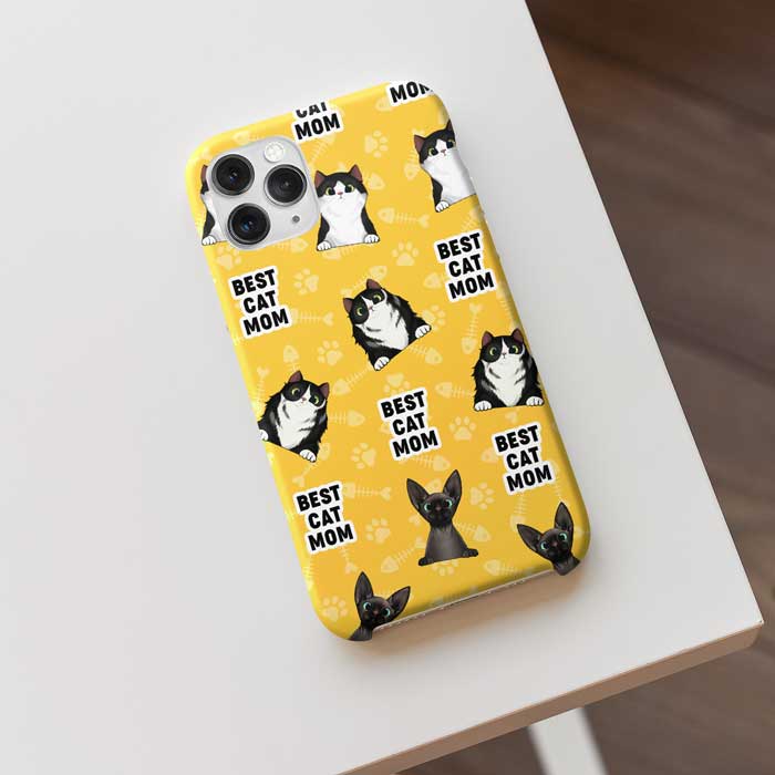 Best Parents Ever - Gift For Cat Lovers - Personalized Phone Case