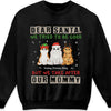 Dear Santa, We Take After Our Mommy - Cat Personalized Custom Unisex T-shirt, Hoodie, Sweatshirt - Christmas Gift For Pet Owners, Pet Lovers