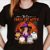 I'm A Crazy Cat Witch - Personalized Unisex T-Shirt, Hoodie, Sweatshirt - Gift For Witches, Gift For Yourself, Gift For Pet Lovers, Halloween Gift