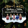 You're The Greatest Gifts - Family Personalized Custom Ornament - Acrylic Benelux Shaped - New Arrival Christmas Gift For Siblings, Brothers, Sisters