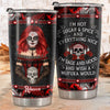 I'm Sage And Hood And Wish A Mufukawould - Personalized Tumbler - Gift For Yourself, Halloween Gift