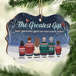 Custom Name Family Christmas Gifts - Personalized Ornament