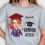 Custom Name Senior Graduation Gifts for Girls - Personalized Apparel