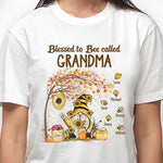Custom Name Blessed Grandma Gifts for Grandmothers - Personalized Apparel