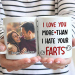 Custom Photo Funny Couple Gifts - Personalized Mugs