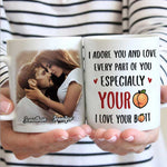 Custom Photo Romantic Couple Gifts - Personalized Mugs