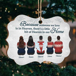 Custom Name Memorial Christmas Gifts for Family - Personalized Ornament