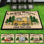Custom Camping Memories Gifts for RV Lovers - Personalized Doormat