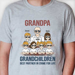 Custom Name Grandpa Grandchildren Gifts - Personalized Apparel