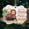 We Have Tolerated Each Other - Personalized Custom Benelux Shaped Wood Christmas Ornament - Gift For Couple, Husband Wife, Anniversary, Engagement, Wedding, Marriage Gift, Christmas Gift