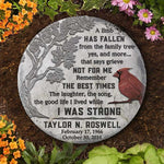 Custom Name Memorial Tree Tribute - Personalized Memorial Stone