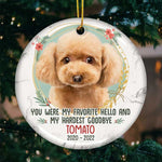Custom Pet Memorial Gifts for Dog Lovers - Personalized Ornament