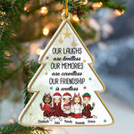 Custom Name Christmas Friendship Gifts for Women - Personalized Ornament