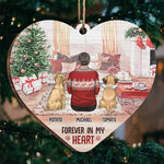 Custom Name Christmas Memorial Gifts for Dog Lovers - Personalized Ornament