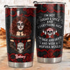 I'm Not Sugar And Spice And Everything Nice - Personalized Tumbler - Gift For Yourself, Halloween Gift