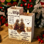 Romantic Wife Christmas Gift - Color Candle Holder