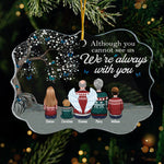 Custom Name Memorial Christmas Gifts for Family - Personalized Ornament