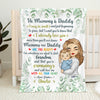 Our Adventures Are About To Start - Family Personalized Custom Baby Blanket - Baby Shower Gift, Gift For First Mom