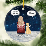 Custom Name Pet Memorial Christmas Gifts - Personalized Ornament