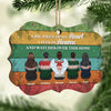 A Big Piece Of My Heart Lives In Heaven & Watches Over This Home - Personalized Custom Benelux Shaped Wood Christmas Ornament - Memorial Gift, Sympathy Gift, Christmas Gift