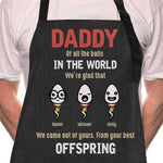 Custom Name Funny Gifts for Dad - Personalized Apron