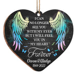 Custom Name Memorial Angel Wings Decor - Personalized Ornament