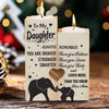 You're Braver Than You Believe - Family Candle Holder - Christmas Gift For Daughter From Mom