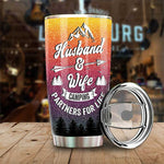 Custom Name Camping Gifts for Couples - Personalized Tumbler