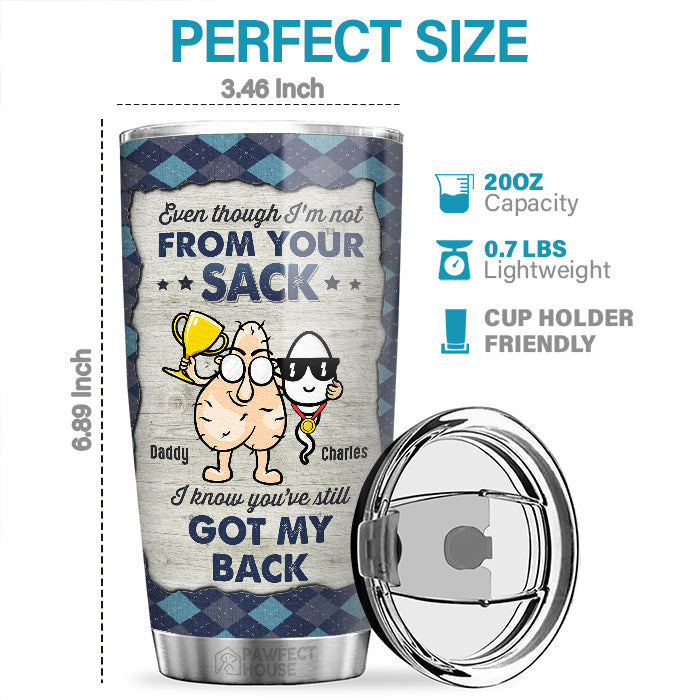 Custom Funny Stepdad Father's Day Gifts - Personalized Tumbler