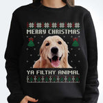 Funny Pit Bull Christmas Gifts for Dog Lovers - Holiday Apparel