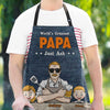 World's Greatest Dad - Personalized Apron - Gift For Dad, Grandpa