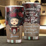 Custom Name Gothic Witch Gifts - Personalized Tumbler