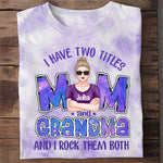 Custom Name Mom and Grandma Gifts for Women - Personalized AOP T-Shirt