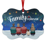 Custom Name Christmas Family Gifts - Personalized Ornament