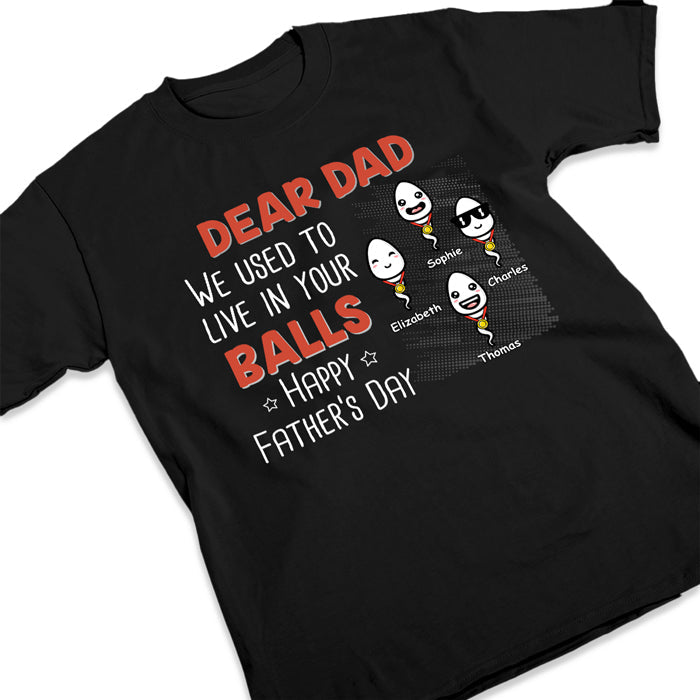 Custom Name Funny Father's Day Gifts for Dad - Personalized Apparel