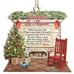 Custom Christmas In Heaven Memorial Gifts - Personalized Ornament