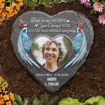 Custom Photo Memorial Angel Decor - Personalized Memorial Stone