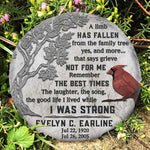 Custom Name Memorial Tree Tribute - Personalized Memorial Stone