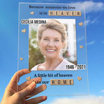 Custom Photo Memorial Gifts - Personalized Acrylic Plaque