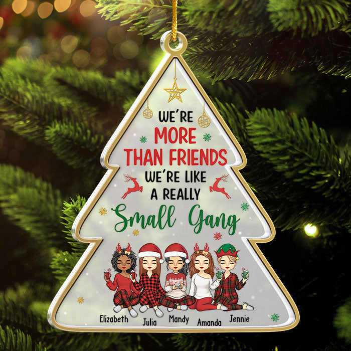 Custom Name Christmas Friendship Gifts for Women - Personalized Ornament