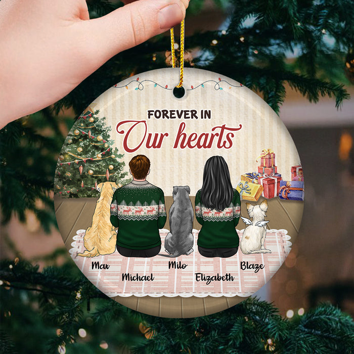 Custom Name Christmas Memorial Gifts - Personalized Ornament