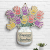 Happiness Is Being Grandma - Personalized Shaped Wood Sign - Gift For Grandma, Grandparents