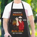 Custom Name Funny Barbecue Gifts for Men - Personalized Apron